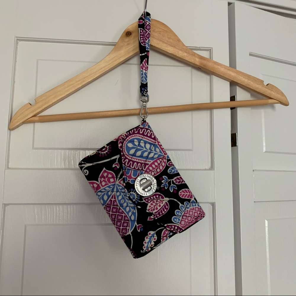 Vera Bradley Alpine Floral Wristlet